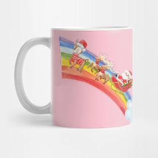 Rainbow Bridge for Christmas Mug